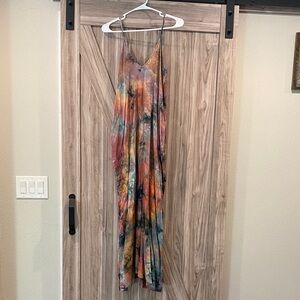 Lovestitch Multicolor Tie-Dye Dress Sz S/M